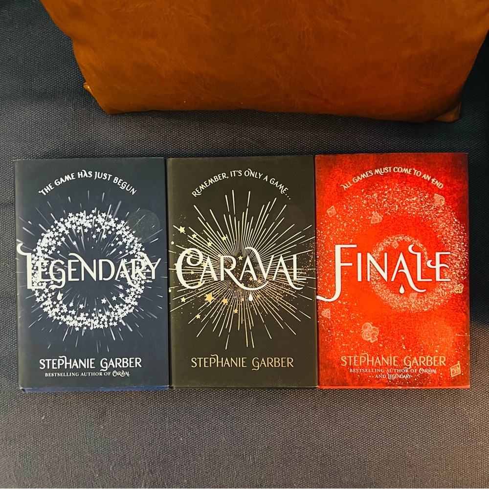 First Edition Caraval Trilogy — Stephanie Garber — Hardcover Set of 3 (2 SIGNED)